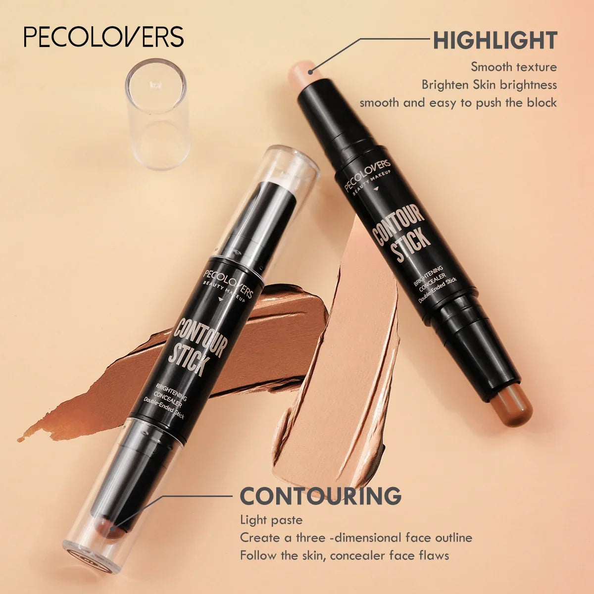 Double Head Highlight Pen Face Make Up