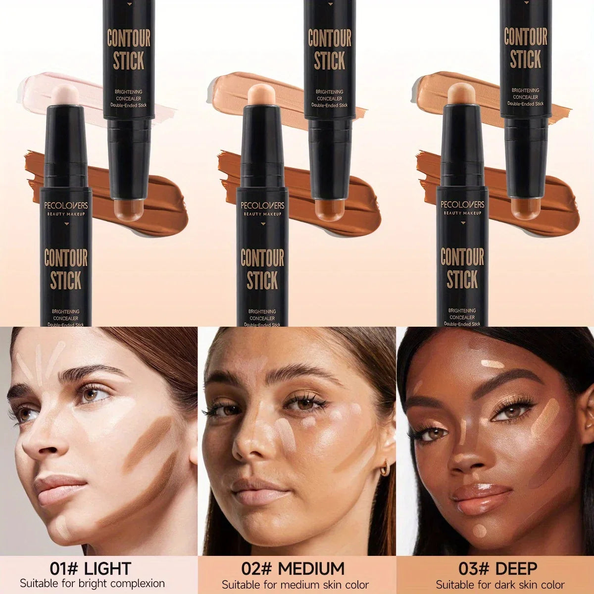 Double Head Highlight Pen Face Make Up