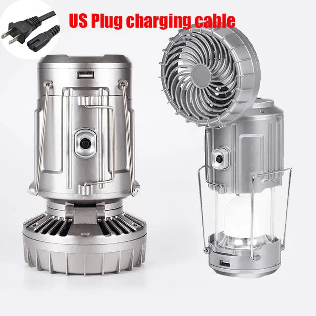 Solar Fan Lamp