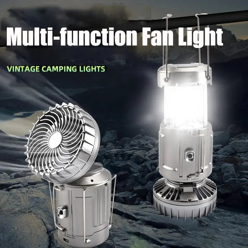 Solar Fan Lamp