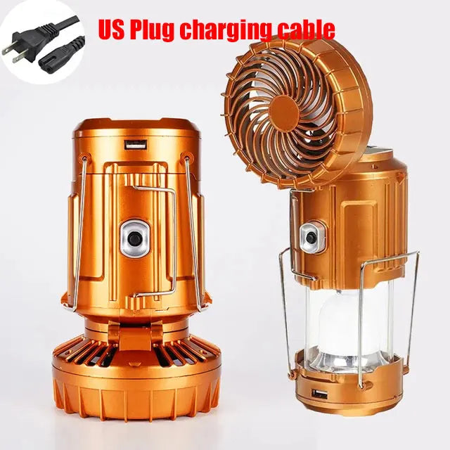 Solar Fan Lamp