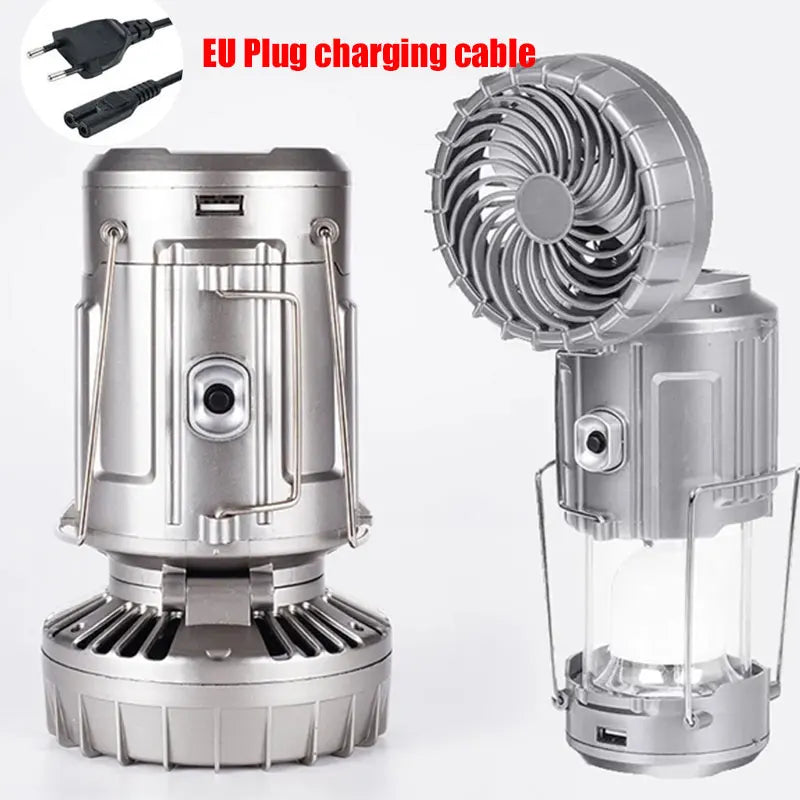 Solar Fan Lamp
